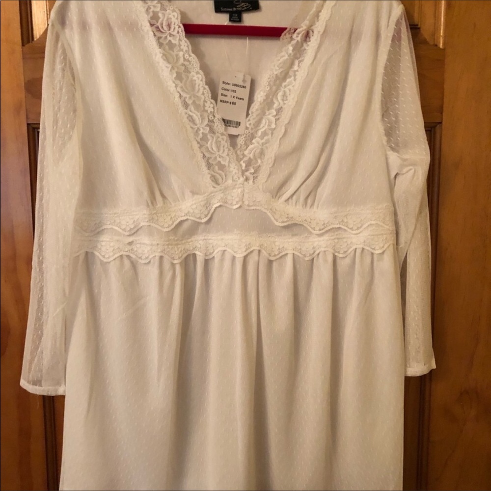 Suzanne Betro empire waist top